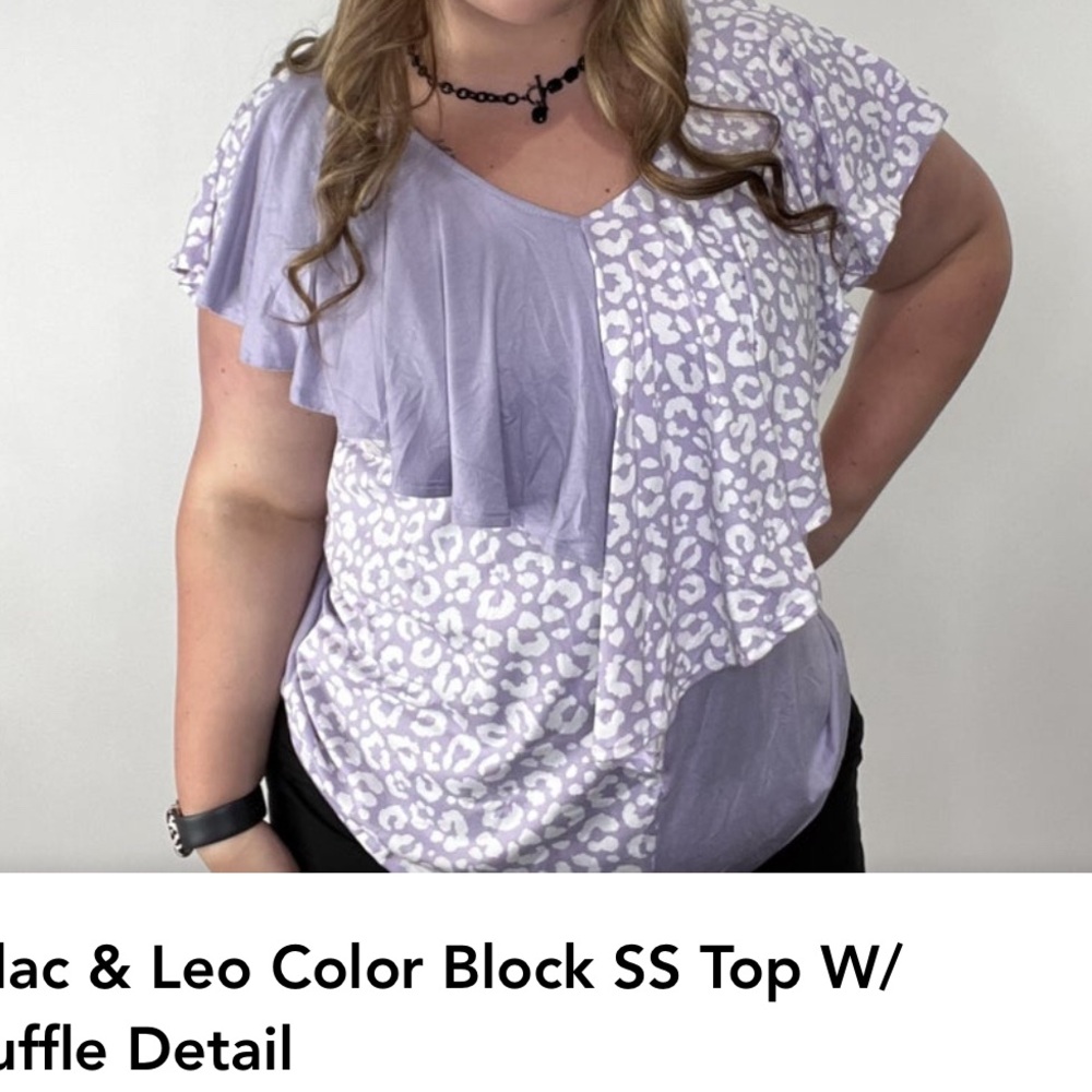 Lilac and Leo top